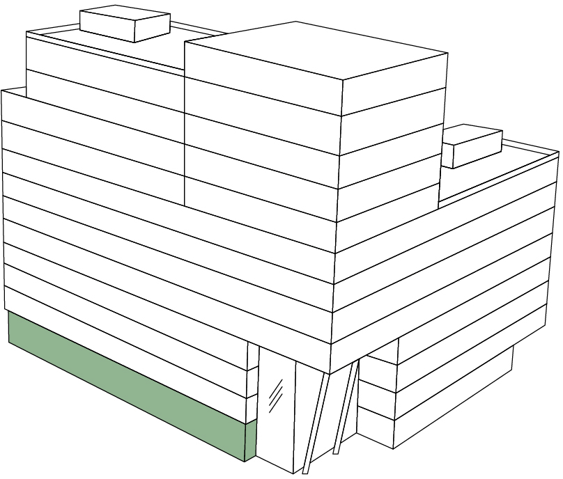 Portalen Illustrasjon Plan 1 (møterom)